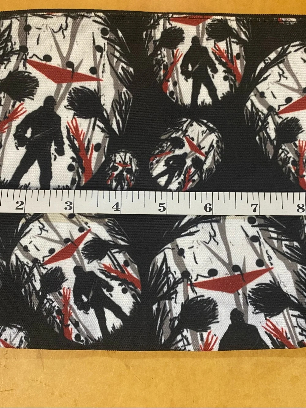 Horror Movie: Jason Voorhes/Friday the 13th Makeup/Cosmetic Bag